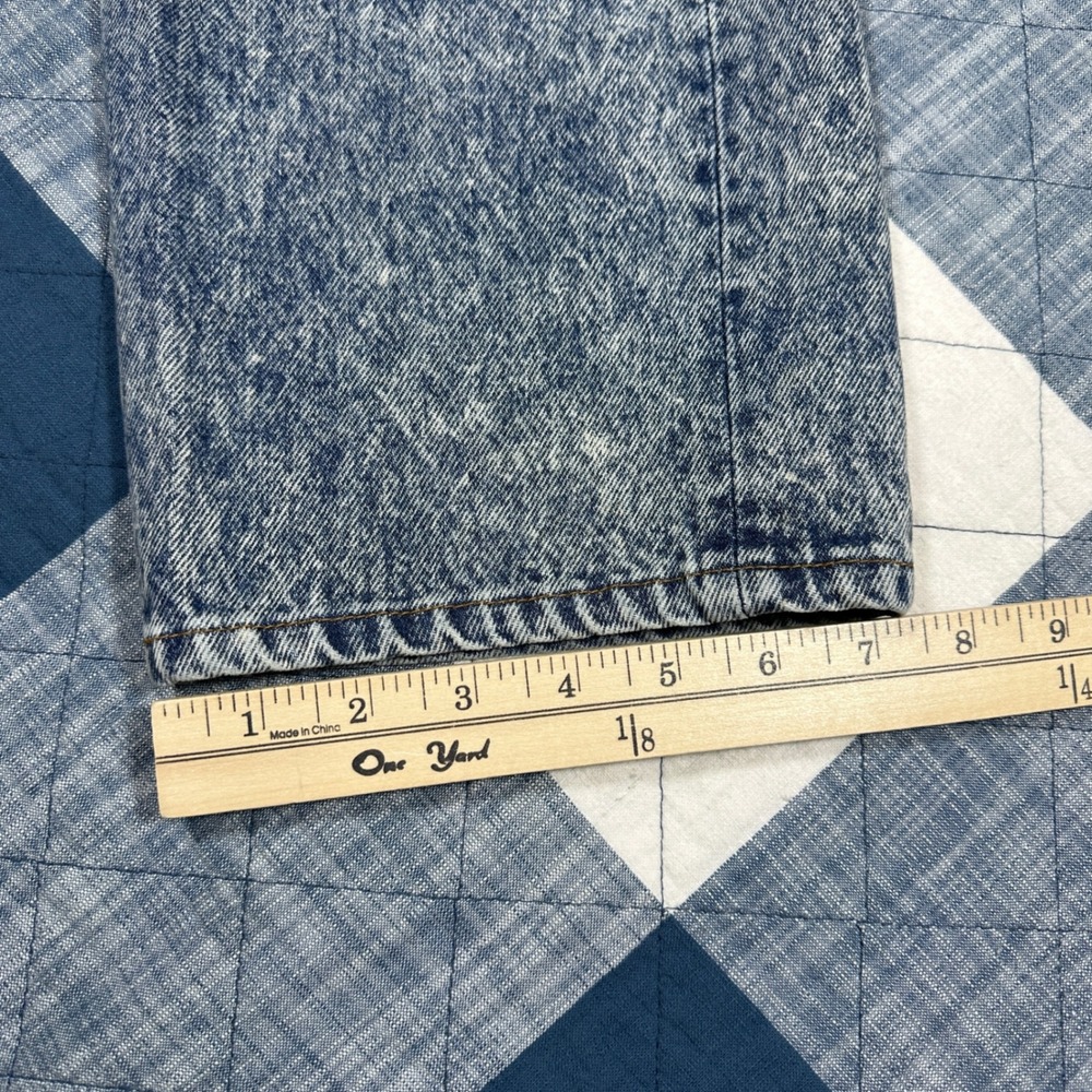 VTG 80s Levi's 501 Jeans *32x28.5 Acid Stone Wash Button Fly USA Rare Grunge Men - Picture 9 of 11